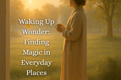 Waking Up Wonder: Finding Magic in Everyday Places