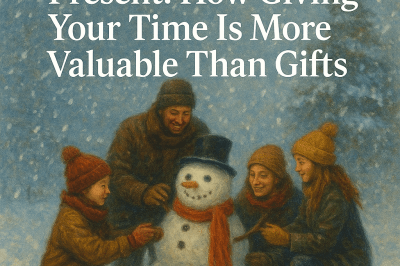 The Art of Being Present: Why Giving Your Time Is More Meaningful Than Any Gift