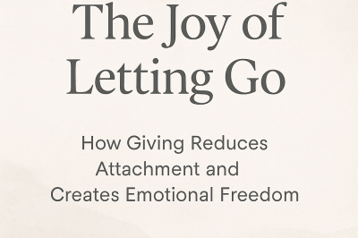 The Joy of Letting Go: How Giving Reduces Attachment and Creates Emotional Freedom
