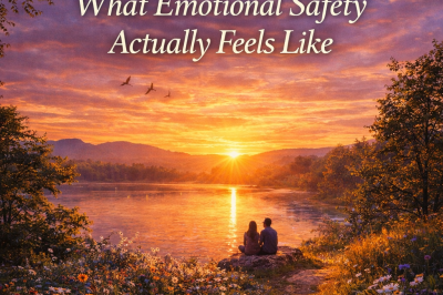 What Emotional Safety Actually Feels Like