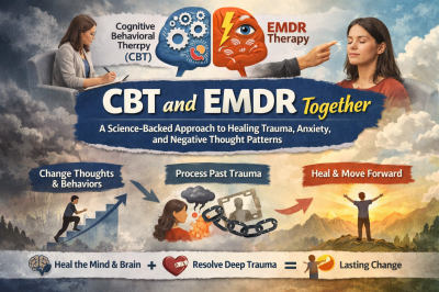 CBT and EMDR Together: A Science-Backed Approach to Healing Trauma, Anxiety, and Negative Thought Patterns