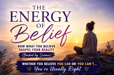 The Energy of Belief: How What You Believe Shapes Your Reality (Backed by Science)
